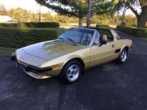 1978 Fiat X19 Sharp Great Shape And Well Maintained Classic Fiat
