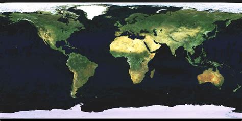 Large Detailed Satellite Map Of The World World Mapsland Maps Of