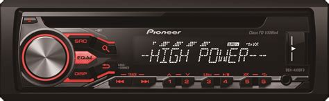 pioneer deh 4800fd Ραδιο cd με hi power 4x 100 watt ενισχυτή άμεσο έλεγχο iphone και android