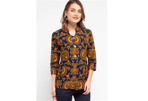 Design Baju Batik Indonesia Perempuan 30 Desain Baju Batik Wanita