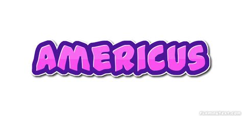 Americus Logo Free Name Design Tool Von Flaming Text