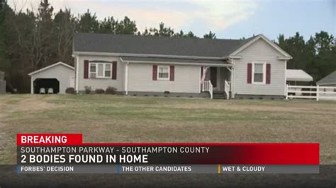 Two Found Dead In Southampton County