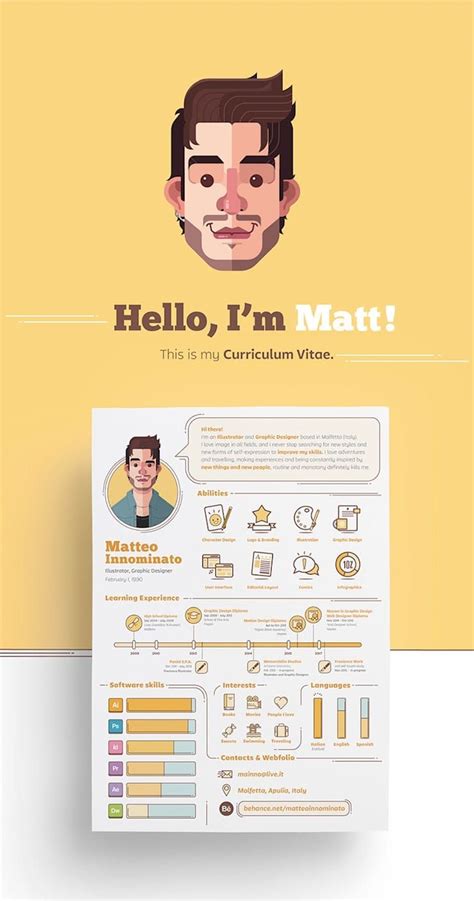 10 academic curriculum vitae templates pdf doc free. 70 Creative & Beautiful Resume Examples to Get Inspired ...