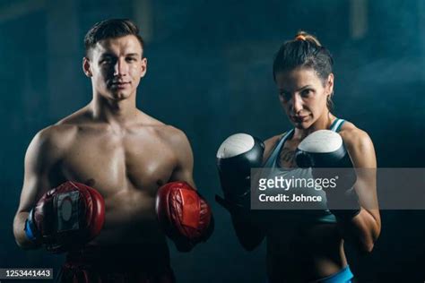 Male Vs Female Boxing Photos And Premium High Res Pictures Getty Images