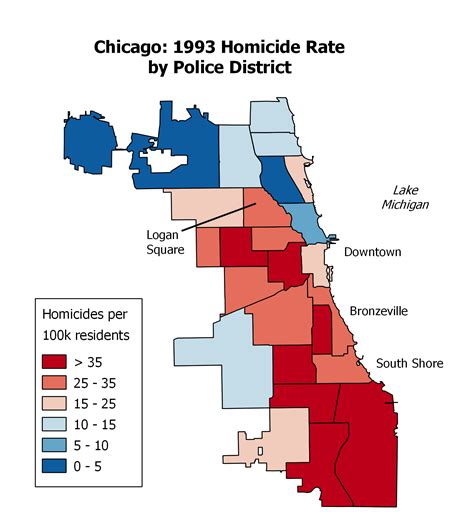 Maps Of Crime In Chicago Crime In Different Neighborhoods The New