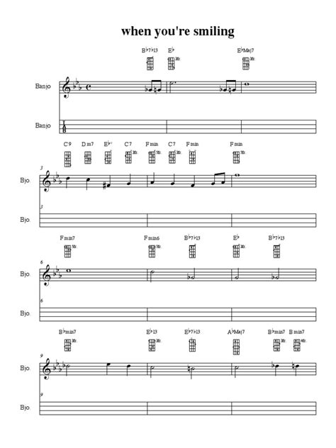 When Youre Smiling Lead Sheet Pdf