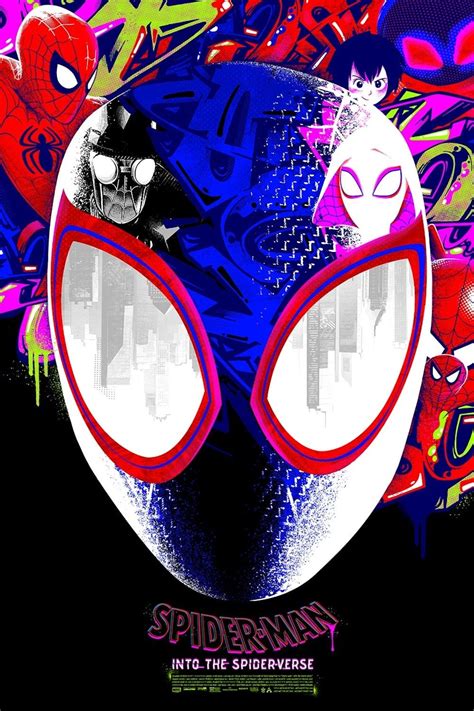 Amazing Spider Man Into The Spider Verse Promotional Posters