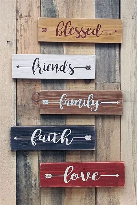 Diy Home Decor Wood Signs Wood Signs That Will Add Rustic Charm To