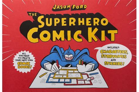 The Superhero Comic Kit Lets Kids Create Cool Mom Picks
