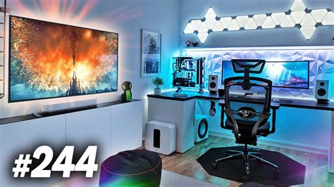 Room Tour Project 244 Dope Desk And Gaming Setups Youtube