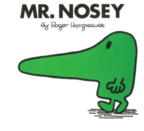 Mr Nosey Mr Men And Little Miss Series By Roger Hargreaves