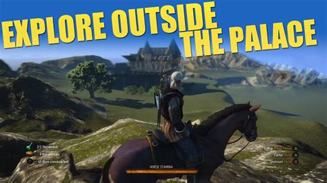 The Witcher 3 Out Of The Royal Palace In Vizima Youtube
