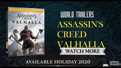 Assassins Creed Valhalla Cinematic Trailer World Trailers Youtube