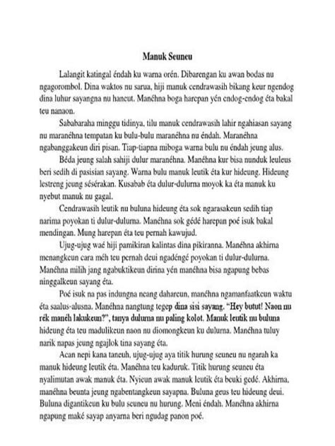 Contoh Artikel Sunda Singkat Contoh Drama Singkat Bas Vrogue Co