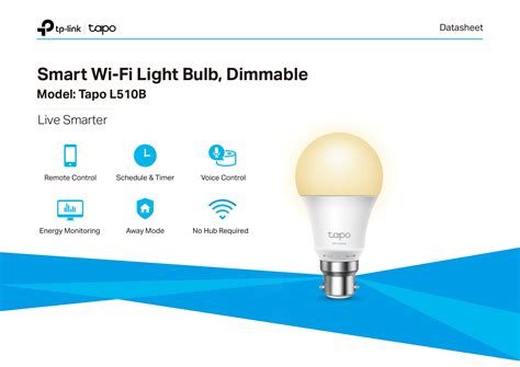 Tp Link Smart Wi Fi Light Bulb Tapo L510b4 Pack