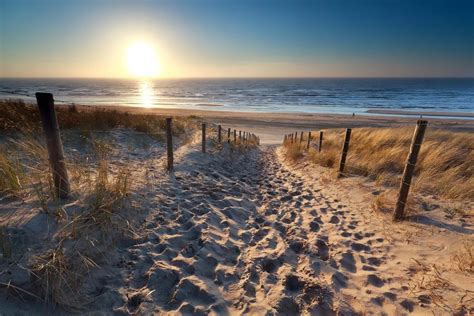 Strand And Duinen In Nederland Bollenstreek