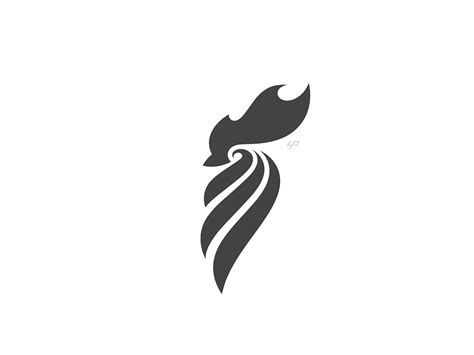 Rooster logo | Rooster logo, Rooster logo design, Minimalist animal