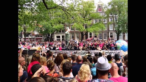 amsterdam gay pride 2015 the canal parade youtube