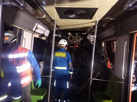 Accidente L Nea Del Metro Cdmx Dan De Alta A Personas Tras Choque