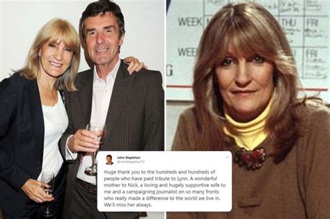 Tv Host John Stapleton Pays Emotional Tribute After Death Of Wife And