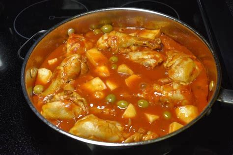 Fricase De Pollo Chicken Fricassee Is A Traditional Cuban Dish Made