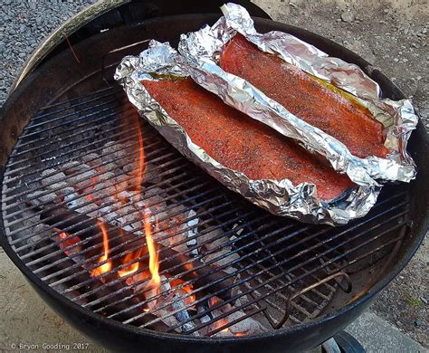 When grilling fish with the skin off, it's important that you only flip the fish one time. Recipe: Lightly smoked, grilled salmon on a Weber - Let ...