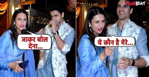 Divyanka Tripathi Gets Angry On Paps For Her Husband Video Goes Viral Filmibeat
