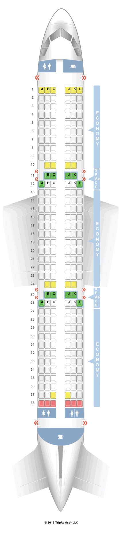 Seatguru Seat Map Latam Chile Airbus A321 321 Seatguru