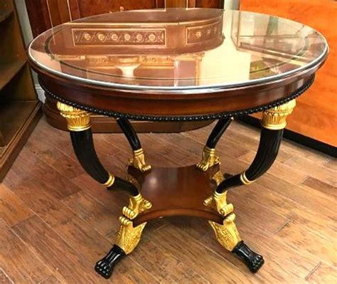 We did not find results for: Magnificent Round Wood 24k Gold Gilded Table | Mobilă