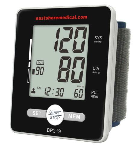 Bp219 Wrist Talking Blood Pressure Monitor W Mwi Technology Heart