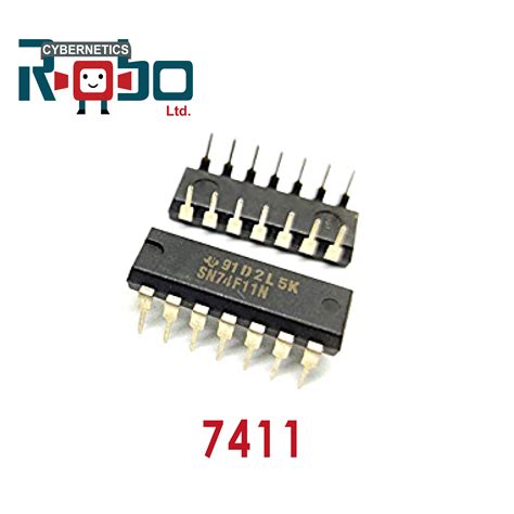 7411 Ic Triple 3 Input And Gate Robotech Bd