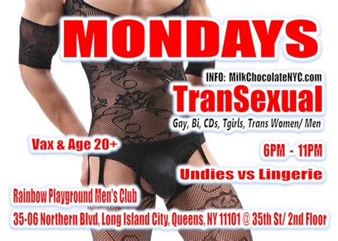 Monday March 13th Nyc Gay Play Party Transexual At Rainbow Playground Club 35 06 Northern