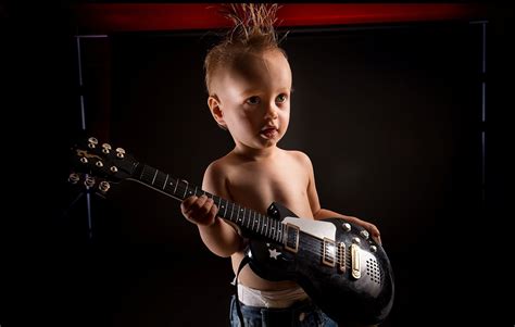 Rock Baby Guitar Boy Rock Baby Boy Photos