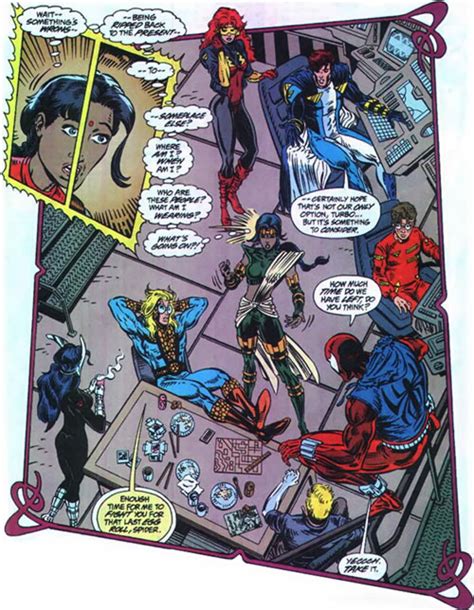 New Warriors Marvel Comics Team Profile 3 The Fading Years