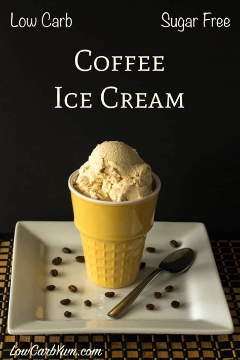 This ice cream is pretty good. This is a low carb and sugar free homemade coffee ice ...