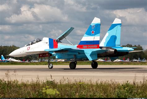 Sukhoi Su 27ub Russia Air Force Aviation Photo 2527491