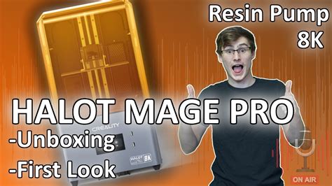 Creality Halot Mage Pro Unboxing And First Look Youtube