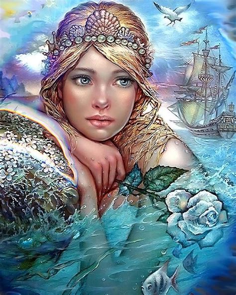 Sergey Knyazev Mermaid Art Fantasy Mermaids Art