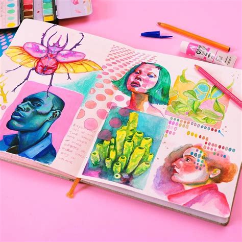 Pin On Art Sketchbook Ideas Creative Journals