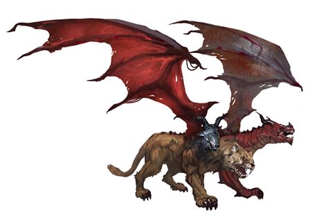 Chimera Monsters Archives Of Nethys Pathfinder 2nd Edition Database