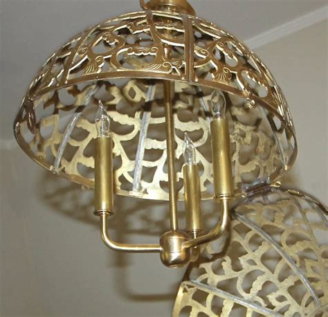 18 cranes shoji lamp $47.00 over 15% off. Large Pierced Filigree Brass Japanese Asian Ceiling Pendant Light For Sale at 1stdibs