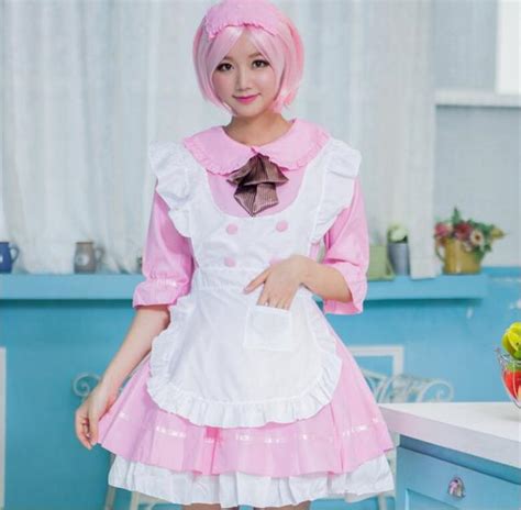 French Anime Beer Adult Naughty Halloween Sissy Maid Dress Cosplay Sexy