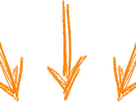 Drawn Arrow Orange Business Clipart Large Size Png Image Pikpng