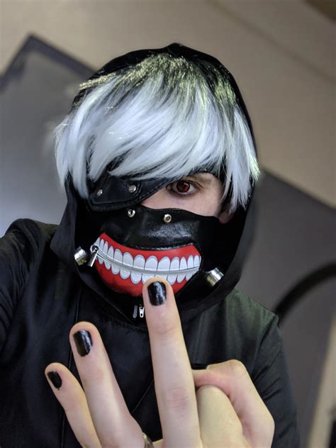 My Kaneki Cosplay For Our Local Anime Convention Rtokyoghoul