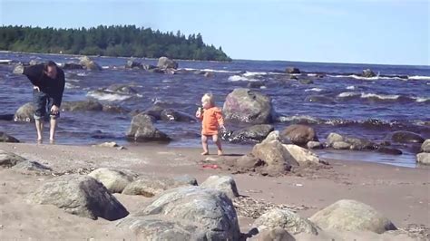 At The Beach Rullsand Beach Baltic Sea Coast Central Sweden Youtube