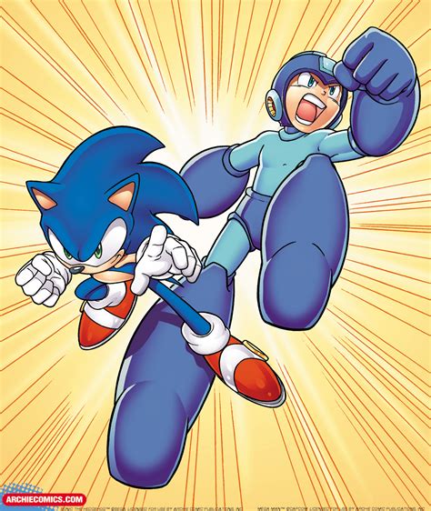 Archie Sonic And Mega Man Crossover News Gallery Sonic Scanf