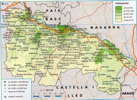 Hi Ha Trenques Ferm La Rioja Mapa PolÍtic