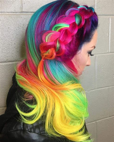Pin By Sirli Grünberg On Haircol Fairytale Hair Rainbow Hair Hair Inspiration