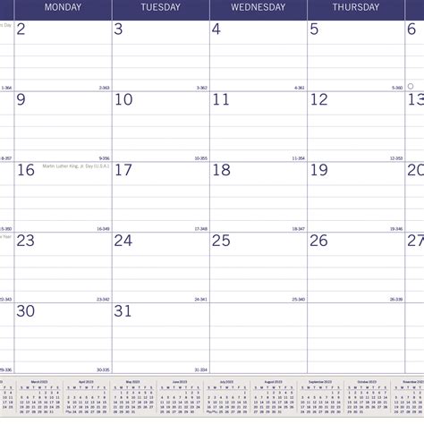 Blueline Blueline Duraglobe Monthly Desk Pad Calendar Office City