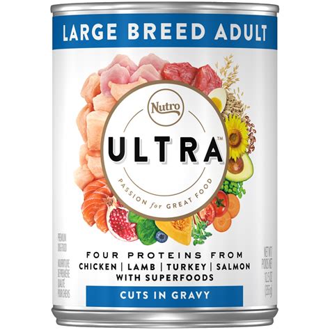 The dog food advisor's top 10 best large breed puppy foods. Nutro Ultra Large Breed Adult Canned Dog Food | PetFlow